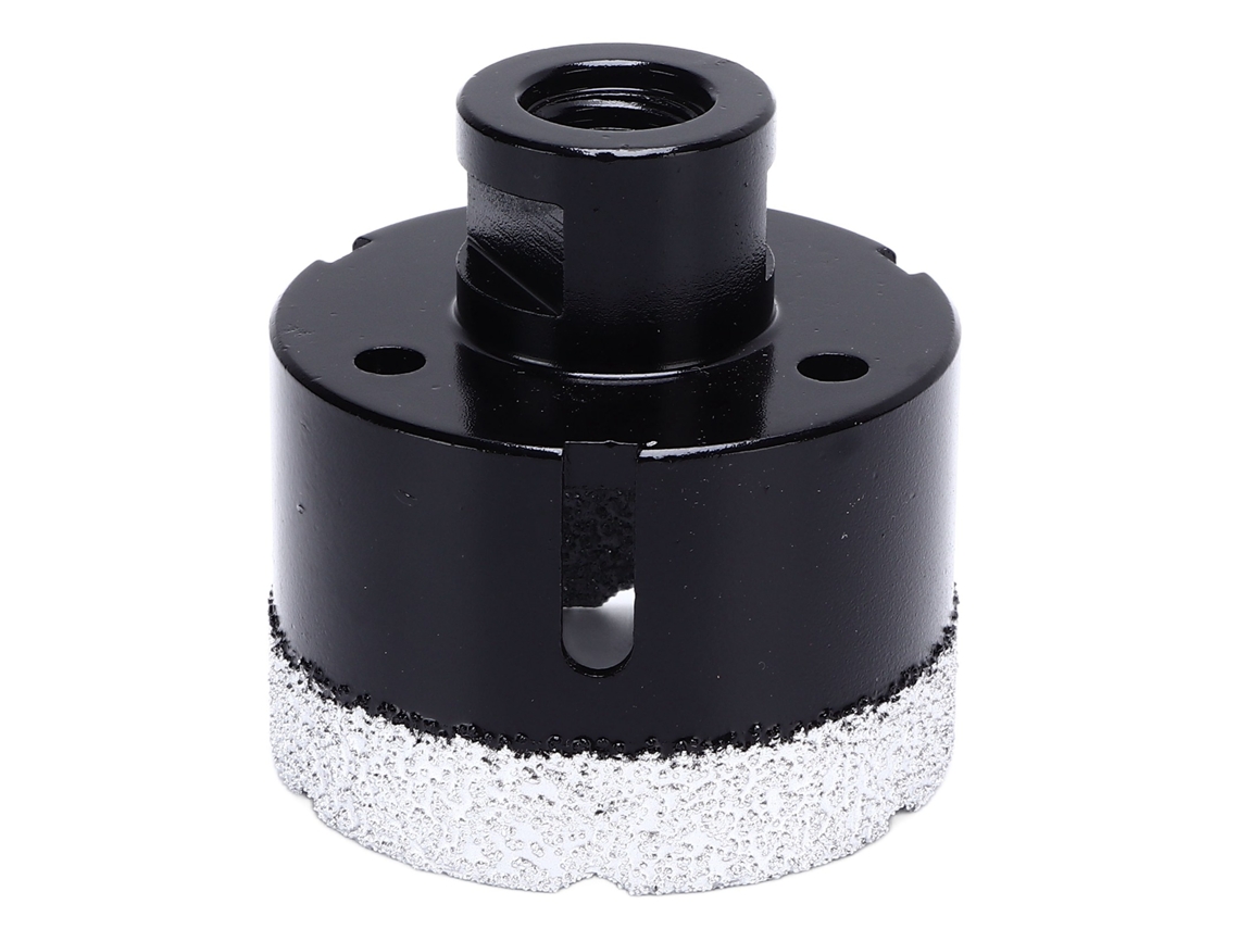 Broca De Diamante 60mm Para Taladro M14, Herramienta De Perforación Para Mármol Granito Concreto Negro