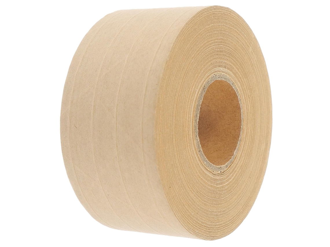 1 Cinta De Sellado Multifuncional De Papel Kraft Color Caqui, Adhesivo Fuerte
