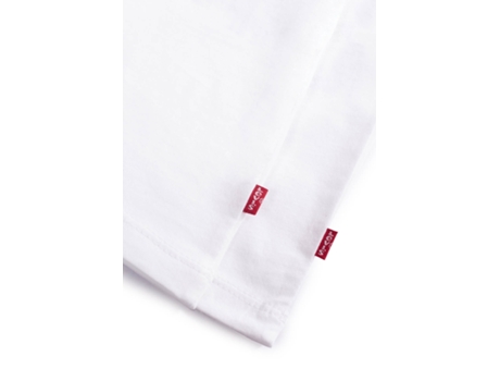 Camiseta Ultrafina de Hombre LEVIS Blanco (2XL)