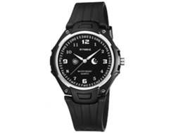 Reloj De Pulsera Analógico De Cuarzo Impermeable Redondo Para Hombres Synoke