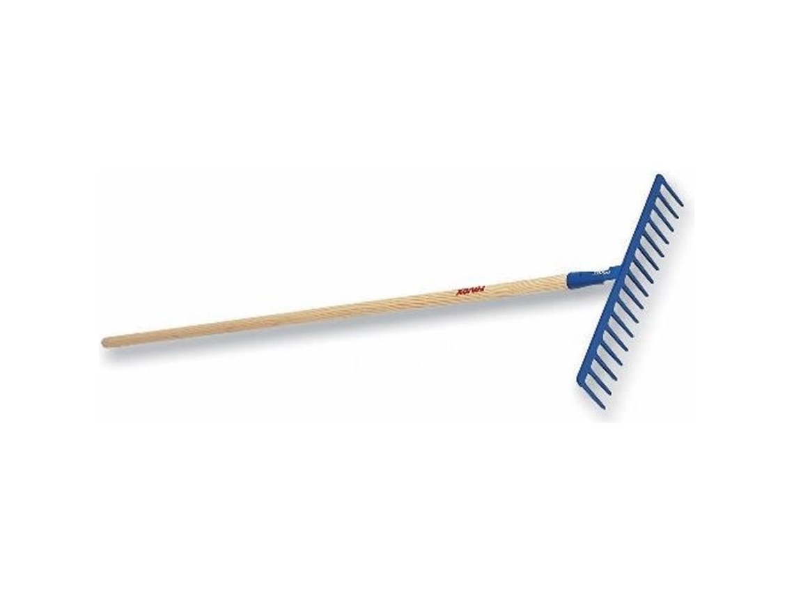Rastrillo Forjado Dientes Curvos 16 Dientes Herramienta De Jardinería Mixta Longitud De Los Dientes 70 Mm REVEX