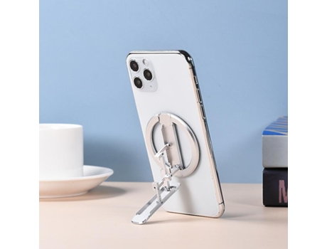 Magnetic Phone Holder Foldable Desktop Ring Kickstand For Apple 12 13 Magsafe
