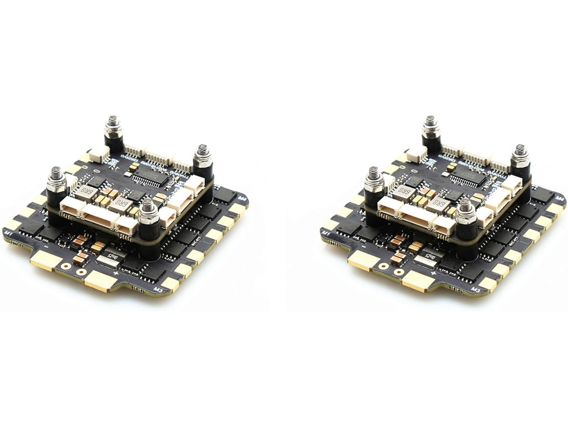 2x F722 Stack F7 Blheli-s 80a Esc 4 En 1 Controlador De Vuelo 30.5 X Mm 3-6s Para Piezas De Drones