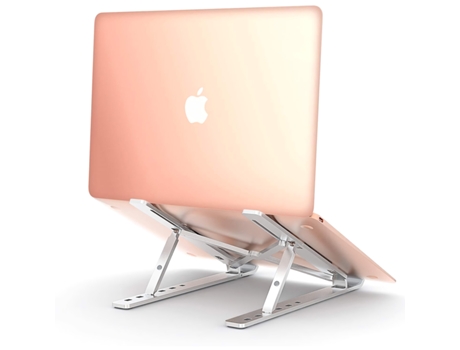 Soporte Ajustable para ordenador KLACK portatil ó Tablet, Atril de aluminio