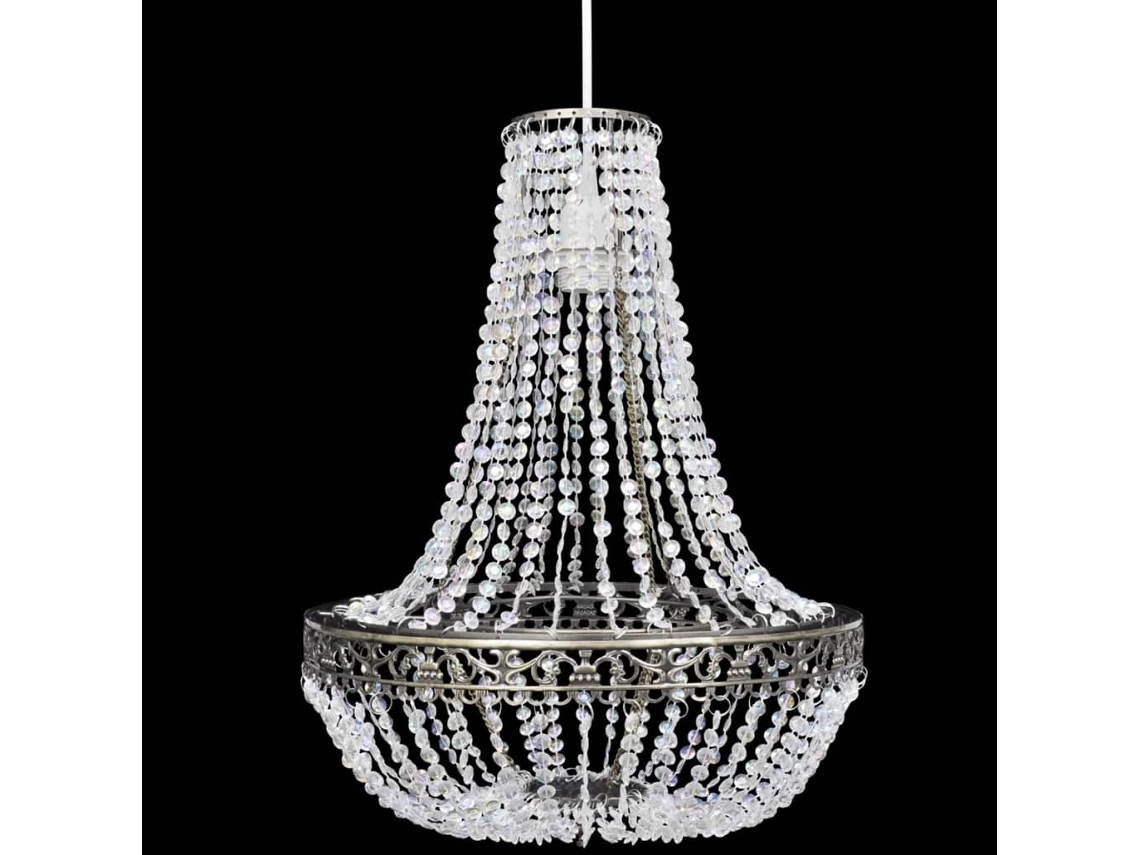 Candelabro Luminaria de Techo de Cristal 36,5 x 46 cm