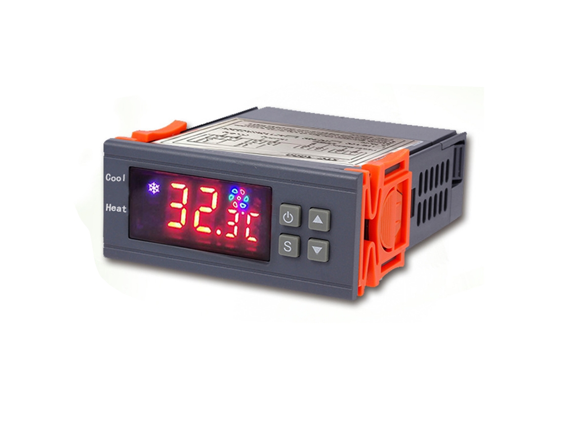 Controlador Digital De Temperatura Stc-3000 Con Sensor Ntc Para Refrigeradores, Congeladores E Incubadoras.