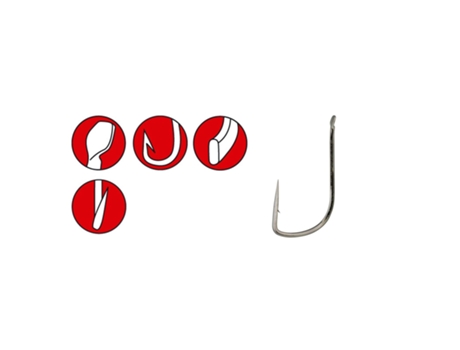 Paquete de 10 ganchos GAMAKATSU A1 TroutMaster LS-708