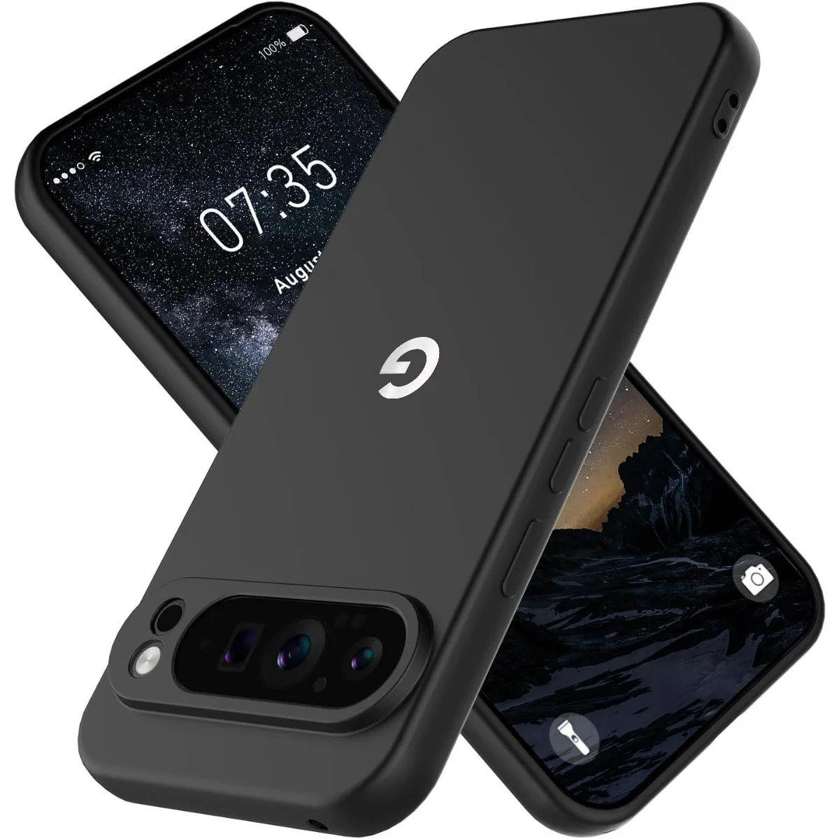 (negro, Pixel 8 Pro) Caso De Teléfono Anti-caídas De Silicona Suave Para La Piel De Alta Calidad, Funda Protectora A Prueba De Golpes
