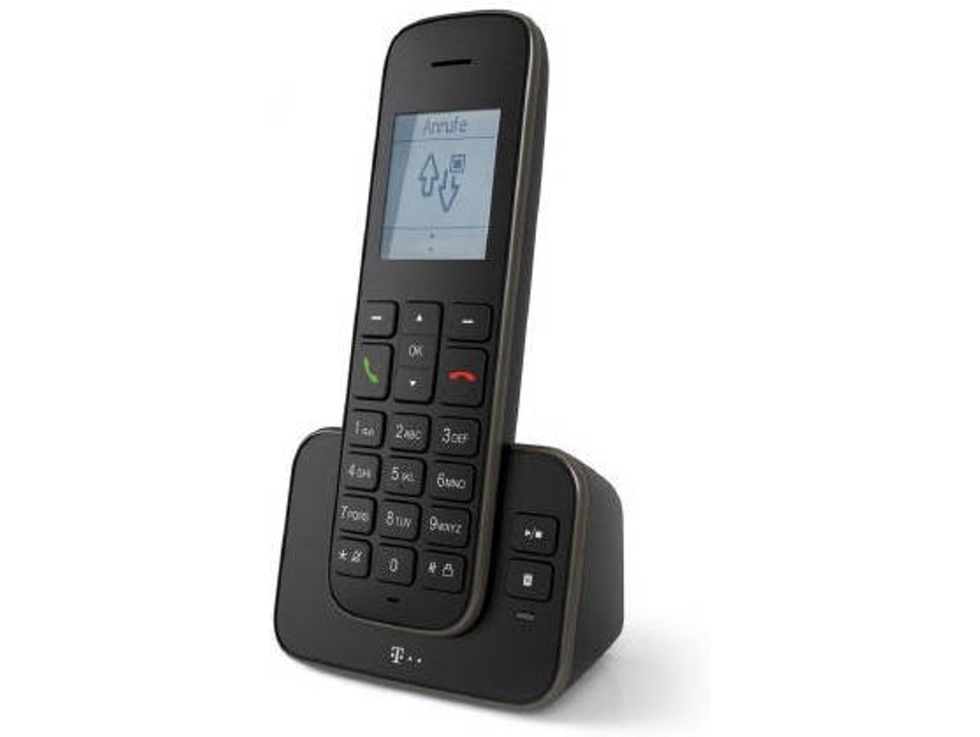 Teléfono fijo TELEKOM Sinus A 207 negro
