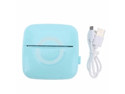 Impresora Térmica Portátil Bluetooth (sin Tinta) Para Notas, Fotos, Estudios, Niños, Azul Cielo.