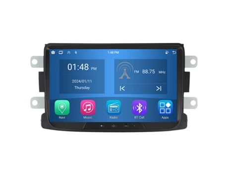 Autoradio 4GB RAM64GB ROM ROVERONE para Dacia Sandero Duster for Renault Captur Lada Xray 2 Logan 2 Dokker CarPlay Android Coche Radio Bluetooth Na...