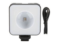 Luz De Relleno Led Mini Rgb Con Imán Bolsillo Para Cámara Luz De Video Para Streaming En Vivo