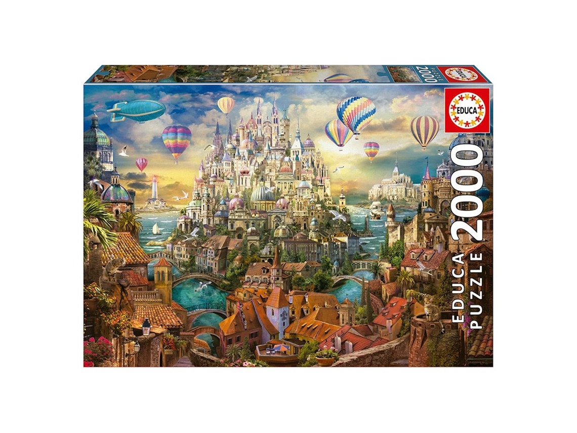 Puzzle 2000P Ciudad de Los Sueños EDUCA