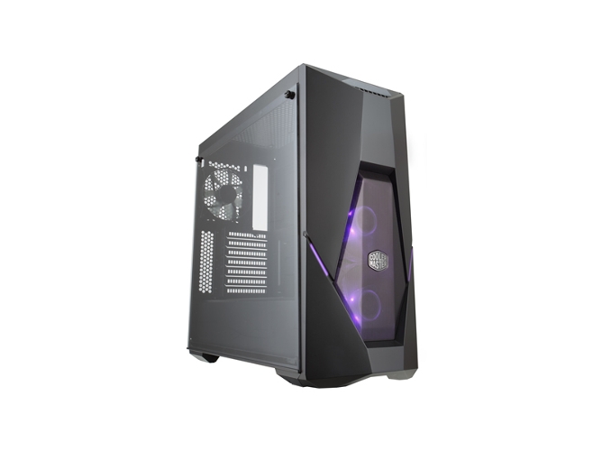 Caja PC COOLER MASTER K500 (ATX Mid Tower - Negro)