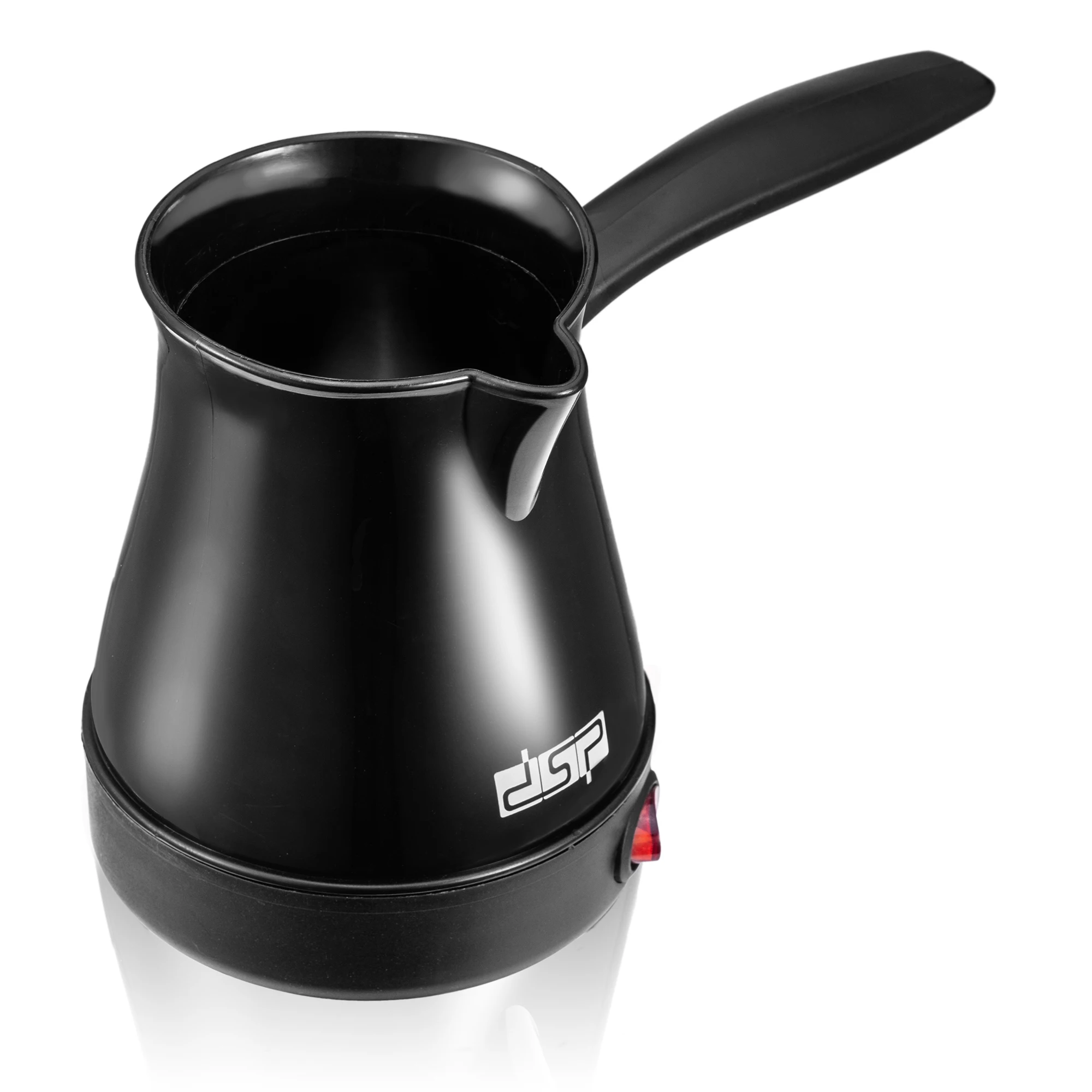 Cafetera Turca (negra) De 500 W, Cafetera Eléctrica Portátil, Para Preparar Moca Italiano Y Leche Caliente, 220 V.