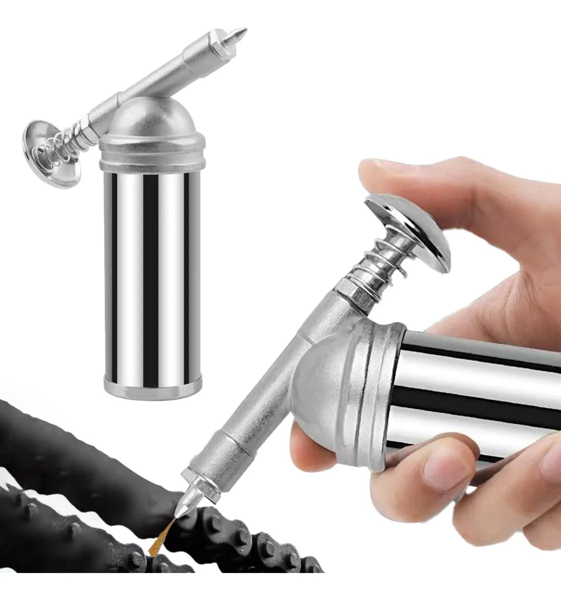 Herramienta de lubricación con inyector de grasa para bicicletasvayotoy