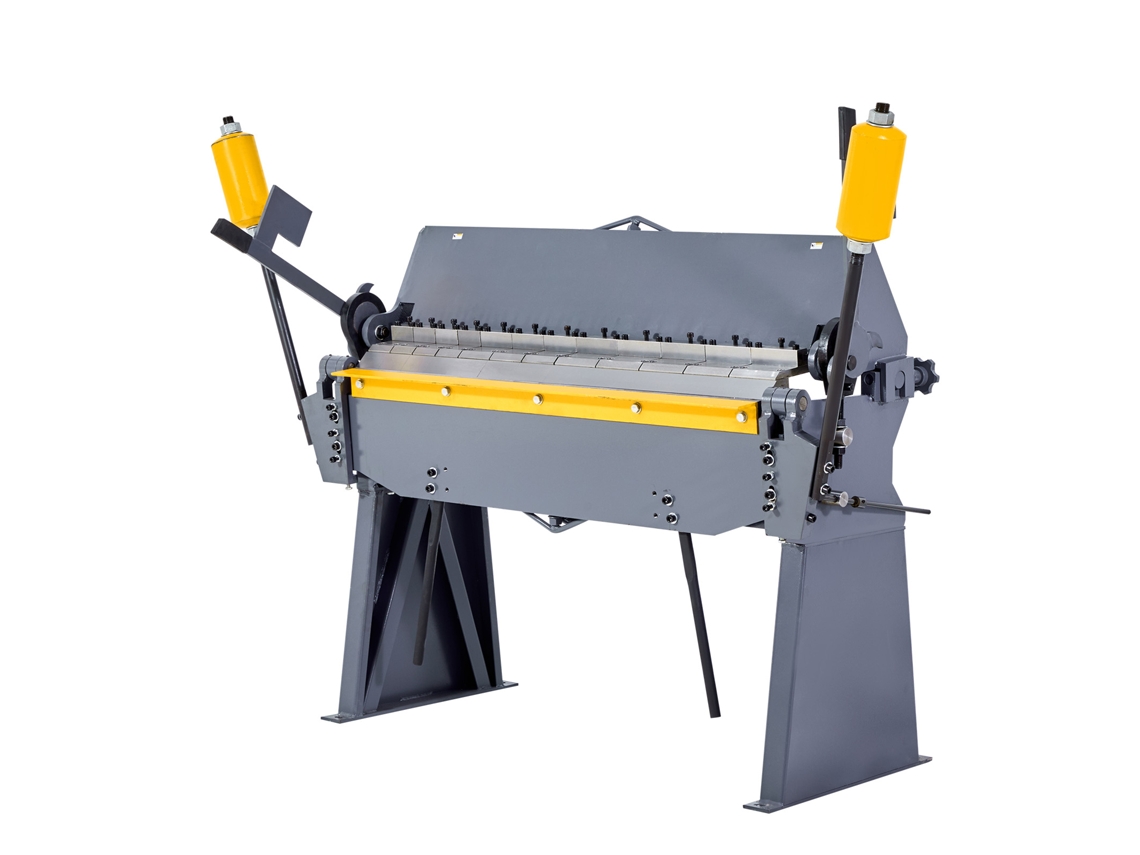 Dobladora de 122 cm con 8 dedos para acero dulce de 2,5 mm, ajustable de 0 a 135 grados Vevor