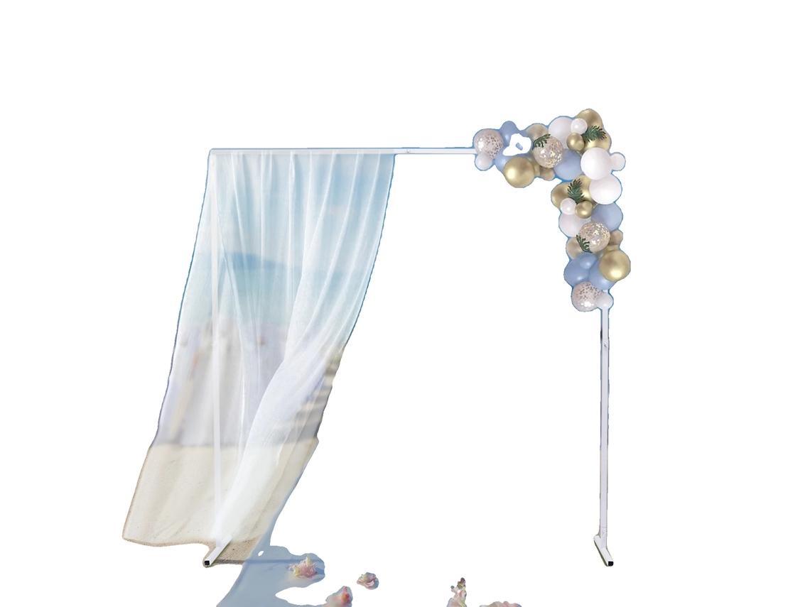 Arco de boda, tamaño 2 m, construcción de metal resistente, fácil de montar, M OEM