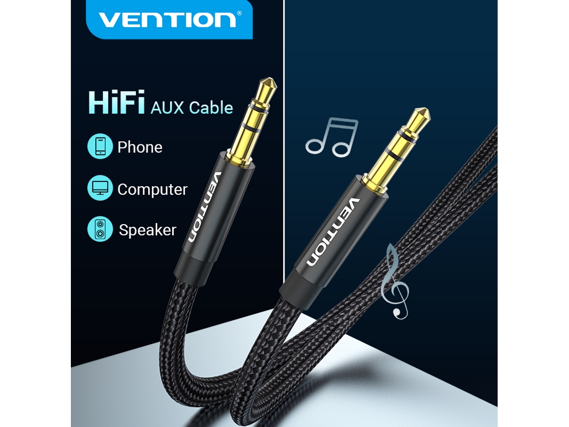 Cable auxiliar de 3,5 mm macho a macho para coche, auriculares, Xiaomi, OnePlus, Samsung