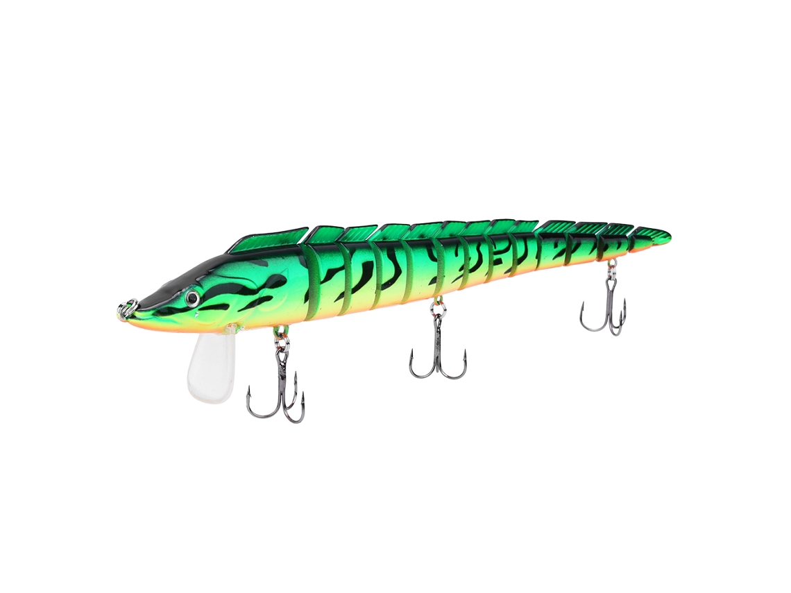 Señuelo Artificial Multiarticulado Y176 23cm/46g Imitación Real Pez Color Vivo Para Pesca Swimbait