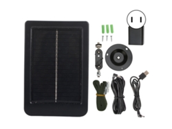 Panel solar LAXISCREED IP66 con batería integrada para cámaras de caza