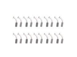 20 Piezas Cepillos De Carbono Para Motor Eléctrico Conductividad Fuerte Reemplazo Para Serie Gk9 Gk900