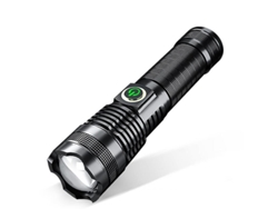 Linterna Led Recargable Xhp70 1.000.000 Lúmenes, Batería 26650, Usb, Aluminio, 6500k