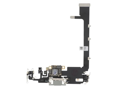 CLAPPIO Conector de carga Lightning para iPhone 11 Pro Max Plateado