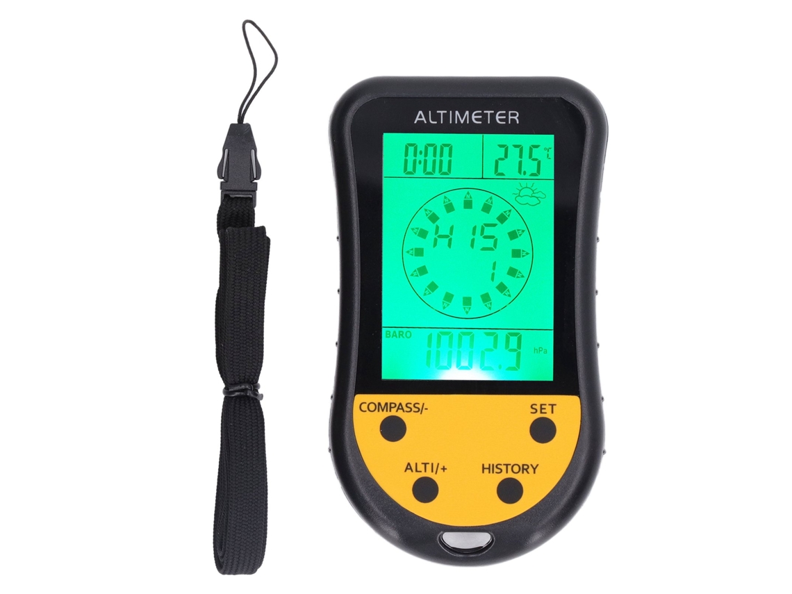 Altímetro Digital Multifuncional 8 En 1, Barómetro, Termómetro, Sensor Meteorológico Portátil Para Deportes Al Aire Libre.