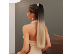 Extensión De Pelo Cola De Caballo Larga Recta 26 Pulgadas Para Mujeres