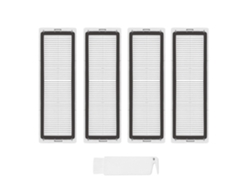 4 filtros HEPA para aspiradora Xiaomi Dreame W10 con cepillo para pájaros.