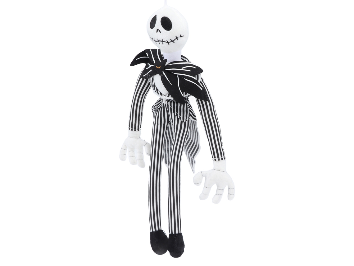 2026-muñeco De Esqueleto De Peluche Con Ropa Rayada Y Moño Grande De Algodón Pp Para Navidad