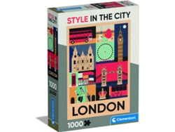 Puzzle CLEMENTONI 1000 Style In The City - Londres