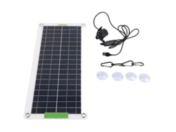 Kit de bomba solar ajustable de 30 W para acuarios y estanques pequeños