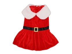 Omni-vestido Navideño De Perro Santa Amigable Con La Piel Transpirable Elástico Ropa De Invierno Para Perros Pequeños Gatos Xl