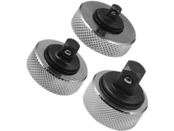 Mini llave de carraca reversible, 3 piezas, acero resistente, versátil.