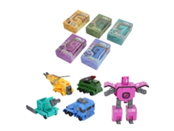 Rebe-brinquedos Math Number Bots: Robôs Carros Transformadores Para Crianças De 5 A 9 Anos Aprendizagem Matemática