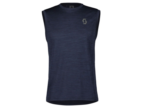Camiseta sin Mangas de Hombre para Running SCOTT Endurance Lt Azul (L)