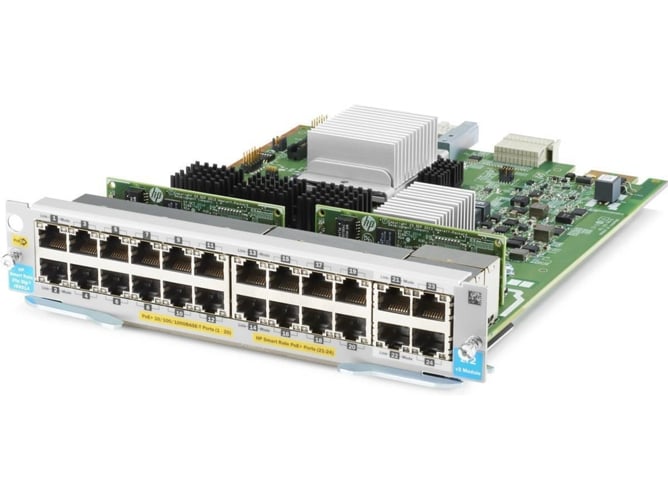 Módulo de Switch HP 20-port 10/100/1000BASE-T PoE+ / 4-port 1/2.5/5/10GBASE-T PoE+ MACsec v3 zl2
