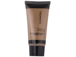 Base de maquillaje líquida para piel oscura, cobertura, disimula imperfecciones