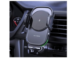 Cargador Carro Sem Easy One Touch Certificado Qi YIZHOOD Negro