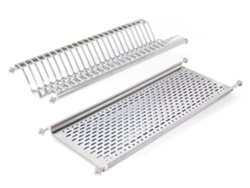 EMUCA Escurreplatos para Módulos Altos - Módulo 700Mm - Acero Inoxidable
