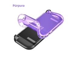 (roxo) Switch 2 - Capa Protetora Transparente - Resistente A Arranhões, À Prova De Choque E Com Design Ergonômico Para Uma Pegada Confortável.