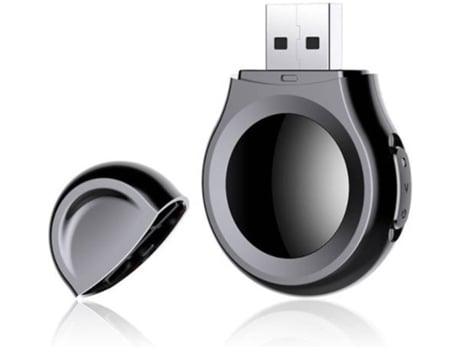 Grabadora de voz activada por voz digital Carga USB portátil para cursos de conferencias 256Gbblack