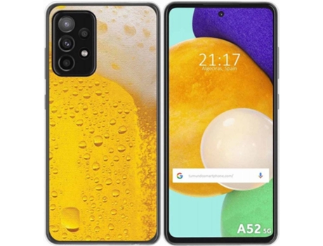 Carcasa Samsung Galaxy A52 / A52 5G / A52s 5G TUMUNDOSMARTPHONE Cerveza Multicolor