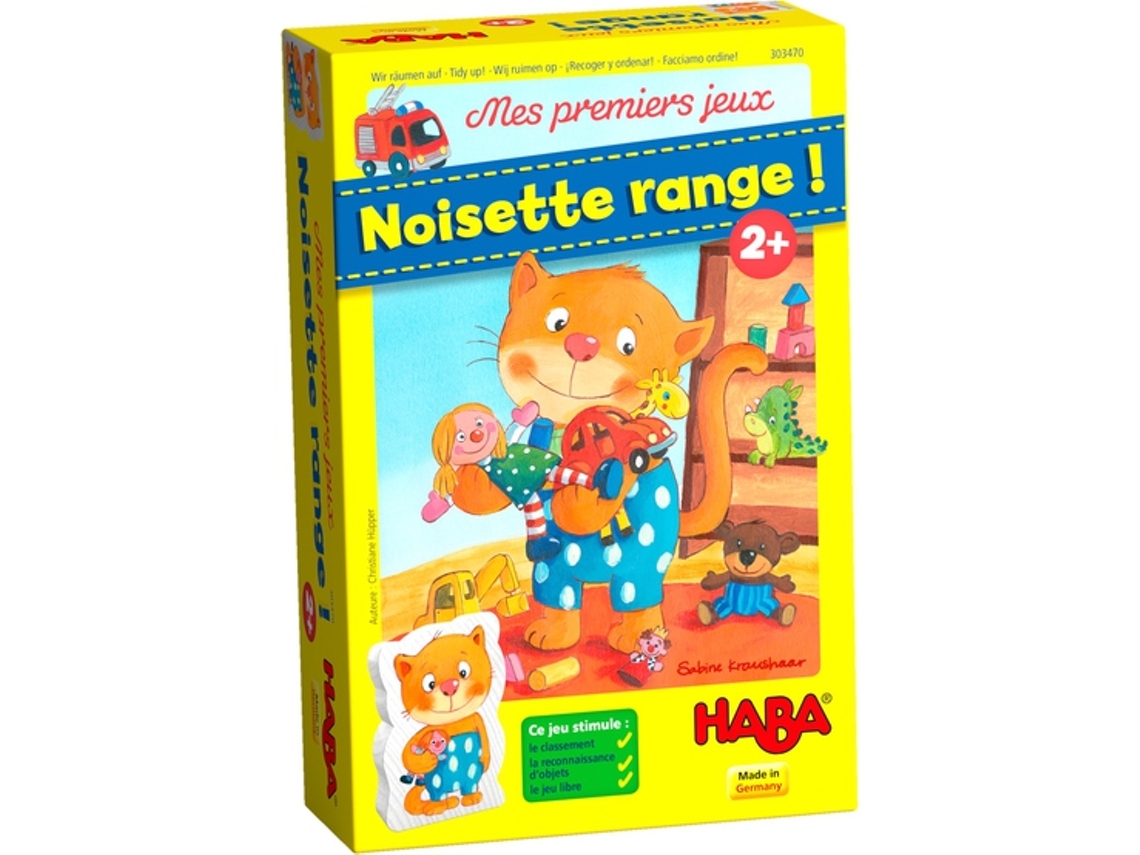Jogo de Mesa HABA My Very First Games  Tidy Up! (2 Anos)