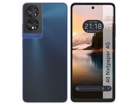 Funda Gel Nxtpaper para Tcl TUMUNDOSMARTPHONE Transparente
