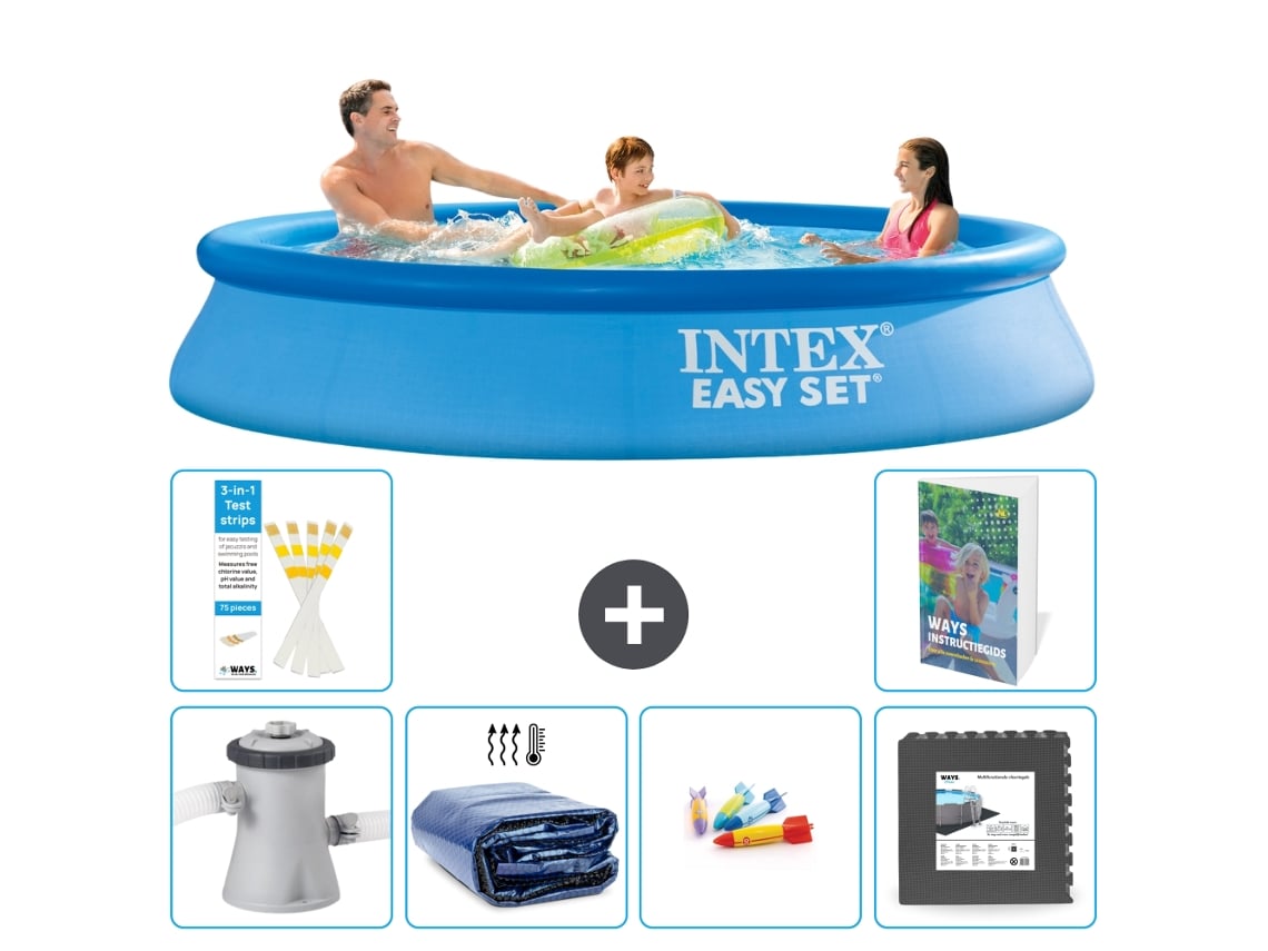 Intex Piscina Easy Set Redonda - 305x61 Cm - 7-peças S177