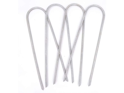 Estaca De Acero Galvanizado Para Trampolín, Anclaje Seguro En Forma De U Para Porterías De Fútbol.