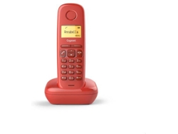 Teléfono fijo Sin Cable GIGASET A170 rojo